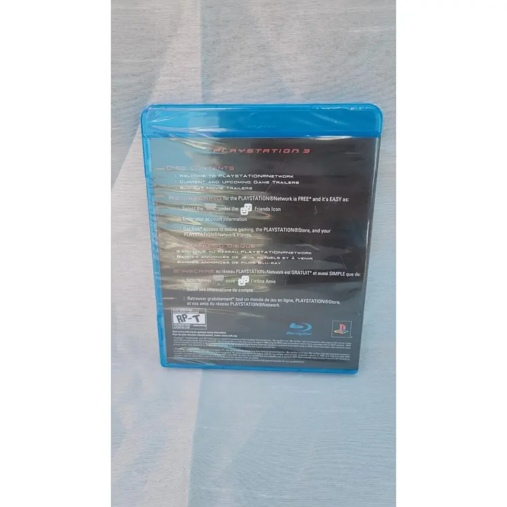 Sony PlayStation 3 PS3 Welcome to PlayStation Network Blu-ray Promo Display Case